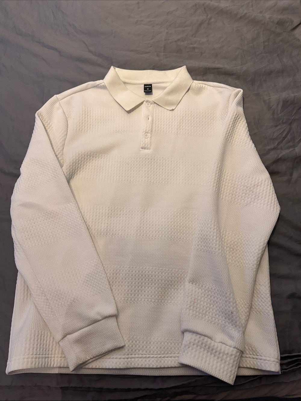 SHEIN Knit 1/4 Button Sweater